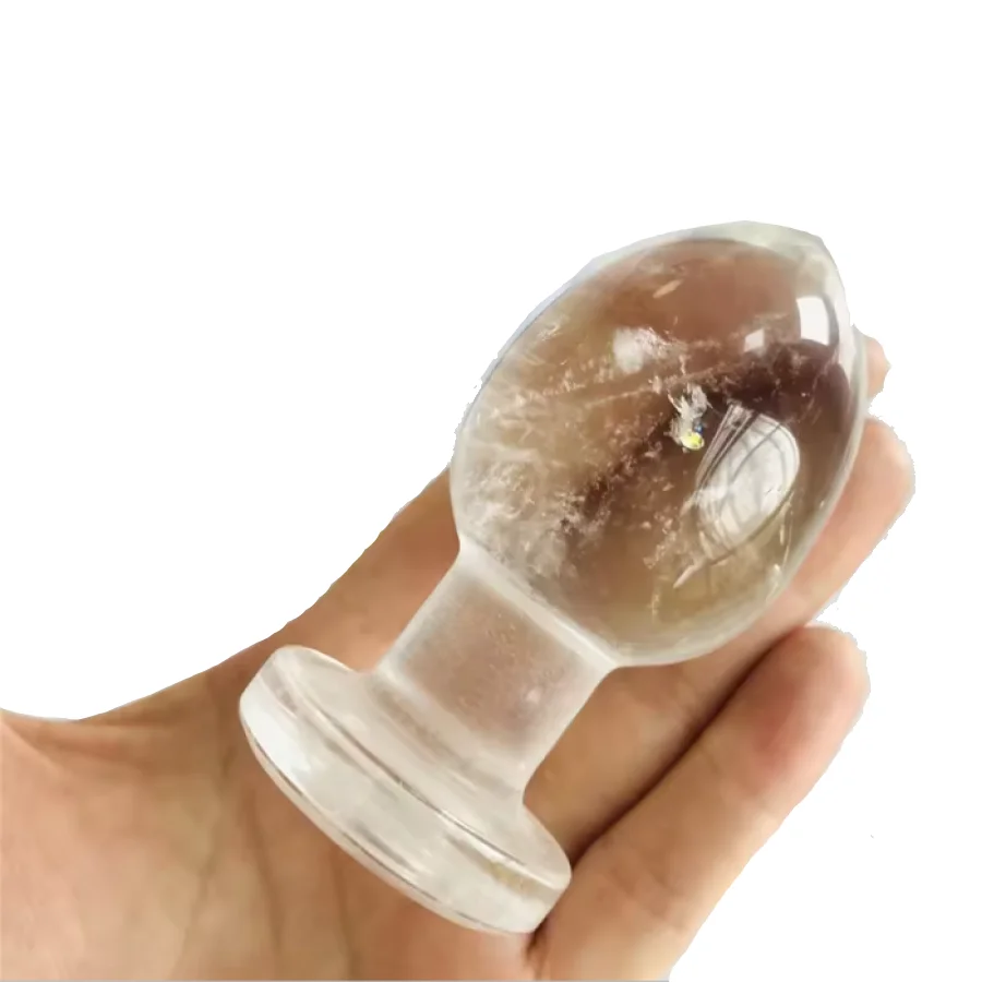 Wholesale Natural clear crystal Vaginal Eggs Healing Crystal Yoni Egg For Women Kegel Exercise natural gemstone