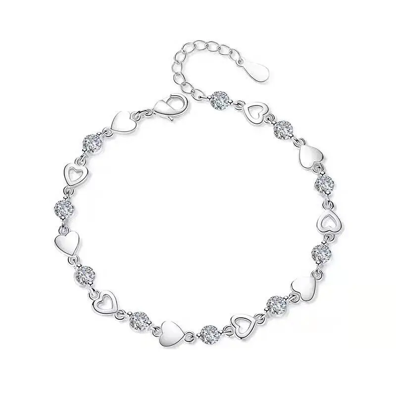 Original Jewellery Womens Silver plated Bracelet for Gifting Use Available in Different Sizes from Indian Exporter