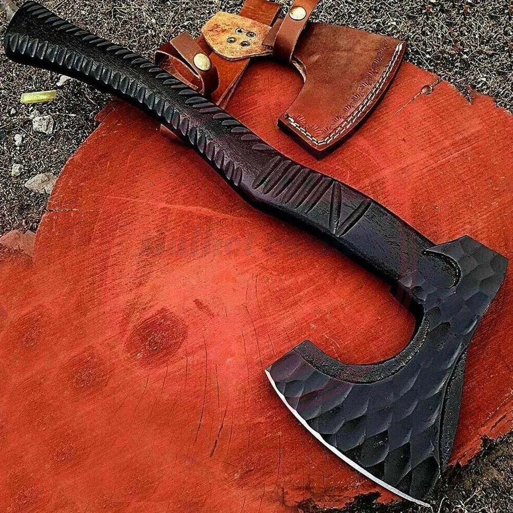 Wholesale Tomahawk Viking Axe Custom Hand Forged Carbon Steel Hatchet Axe