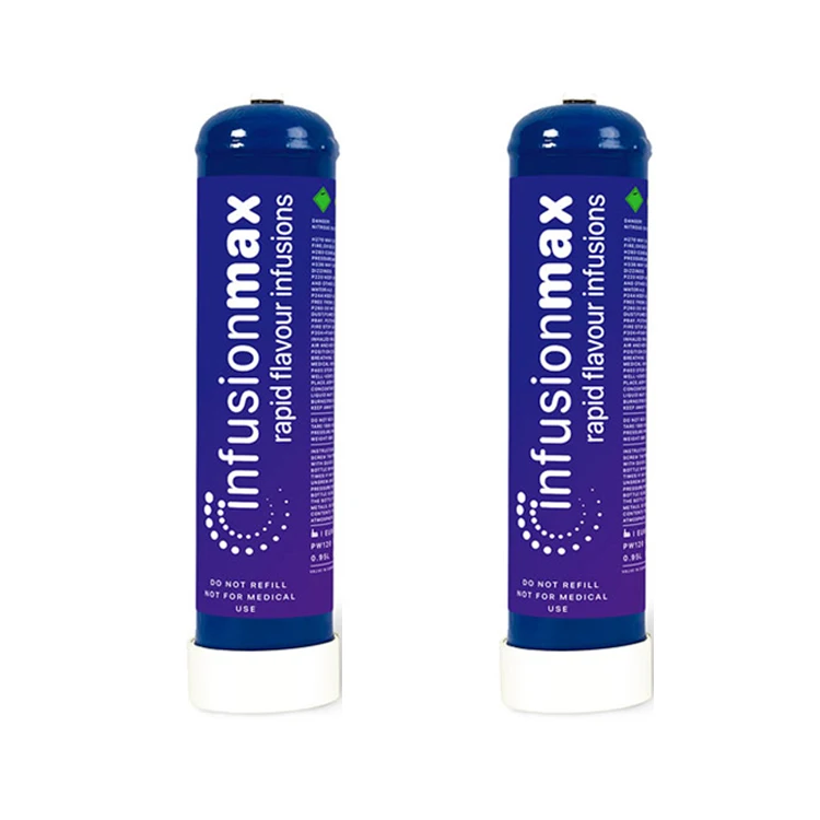 Globally Used in Restaurants and Bars - 0.95L InfusionMax Cream Chargers Canister | OEM Acceptable