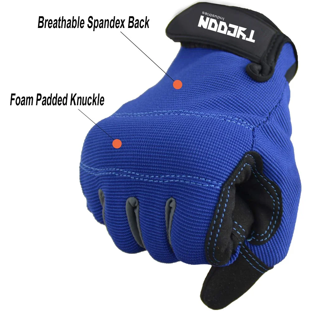 Fit for Multi purpose use High Visibility Mechanic Gloves For Men Best Quality Mechanic Gloves Online Sale Mechanic Gloves