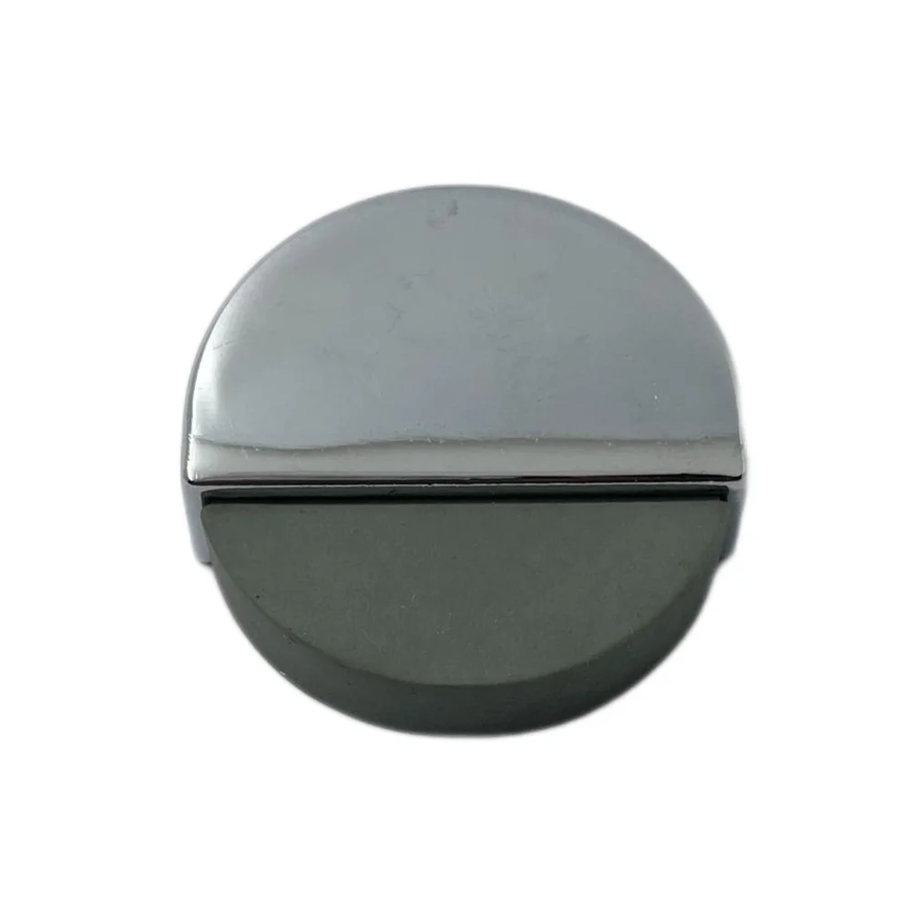 Durable & Magnet Stable Round Door Stopper Chrome Plated