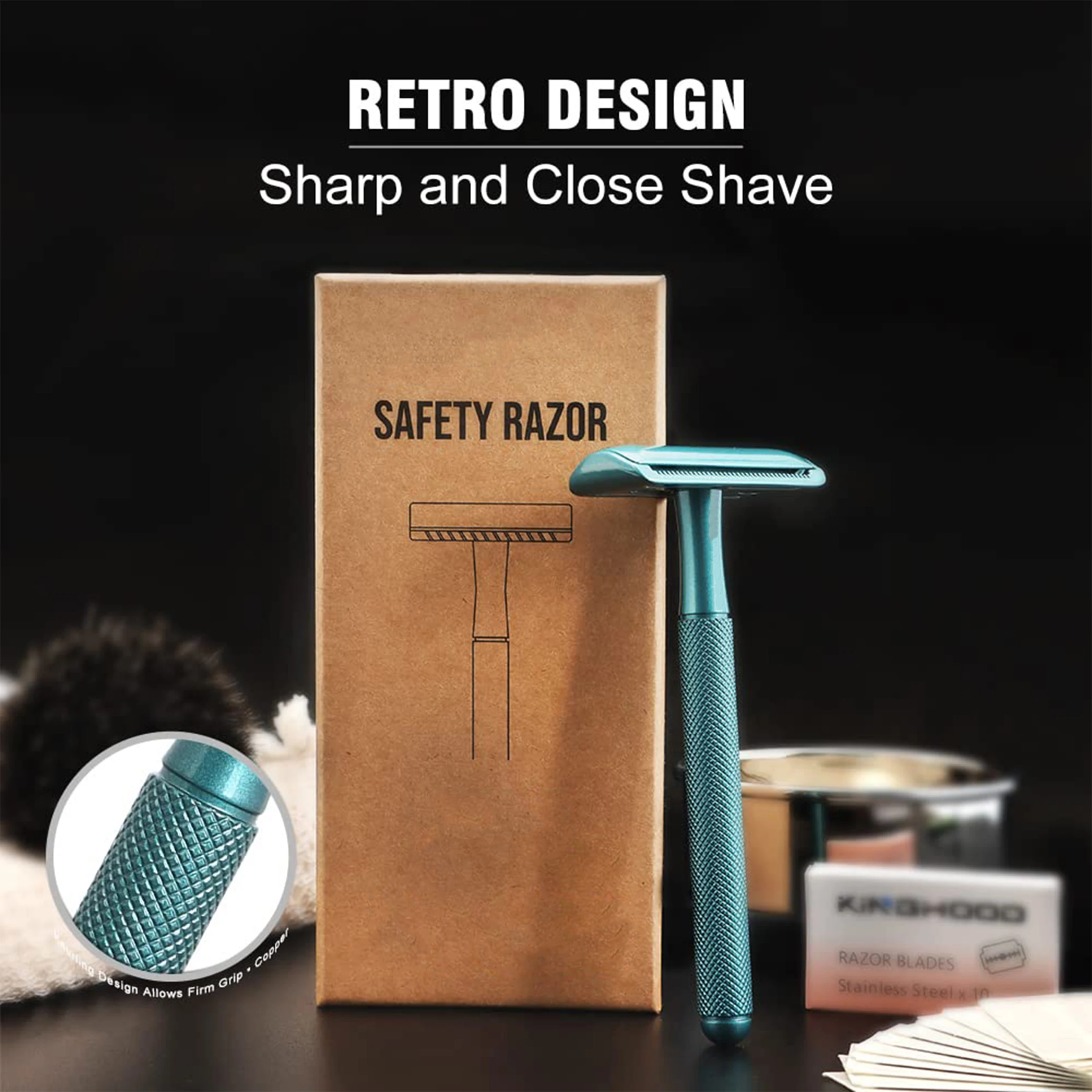 IBERIA Custom Premium Professional Straight Razor With Single Blades Barber Straight Razor Wholesale High Quality Shaving Razor.