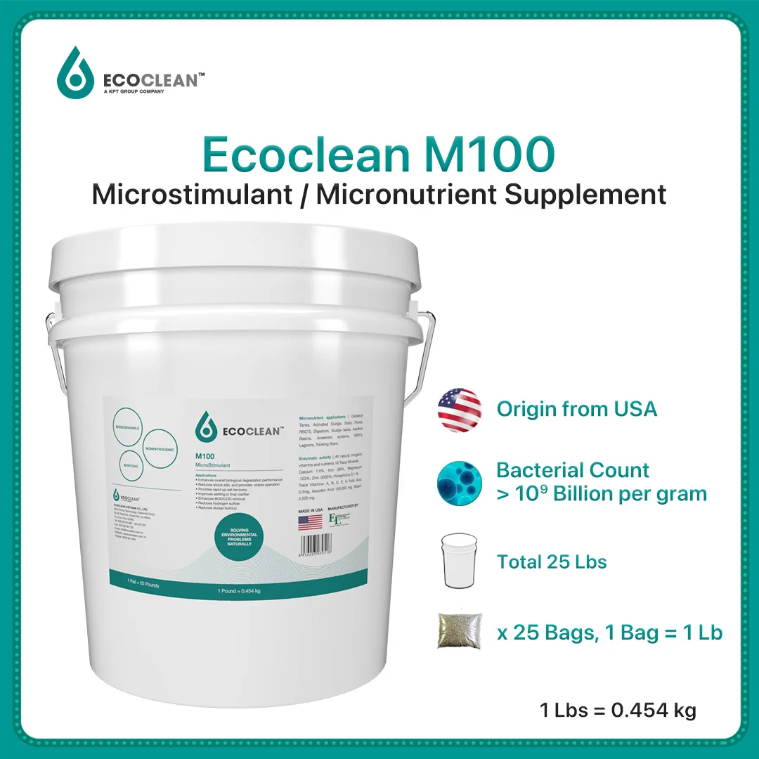 OEM Microbiology Enhances Biological Growth of Microbiology in Industrial Sewage Treatment-Microstimulant- From USA