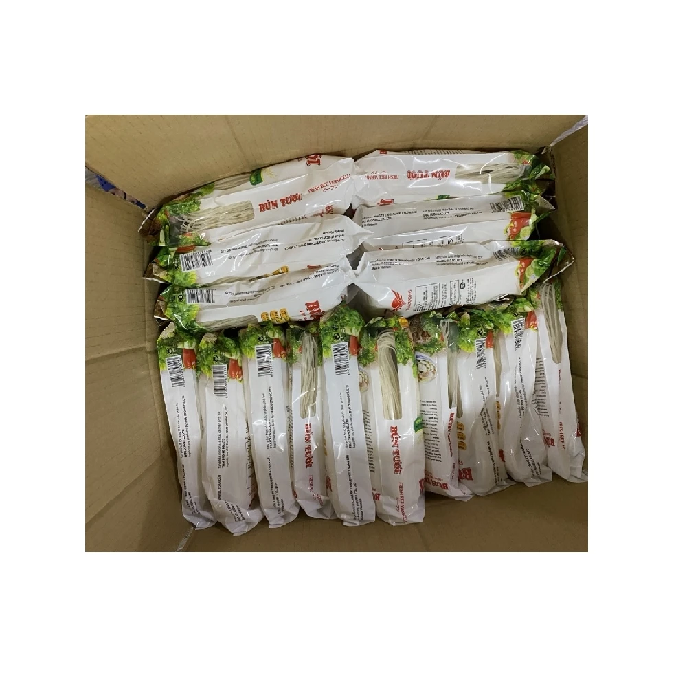 Top 1 supplier - 100% Natural Material -  Fresh Rice Vermicelli 300 gram - Export From Vietnam