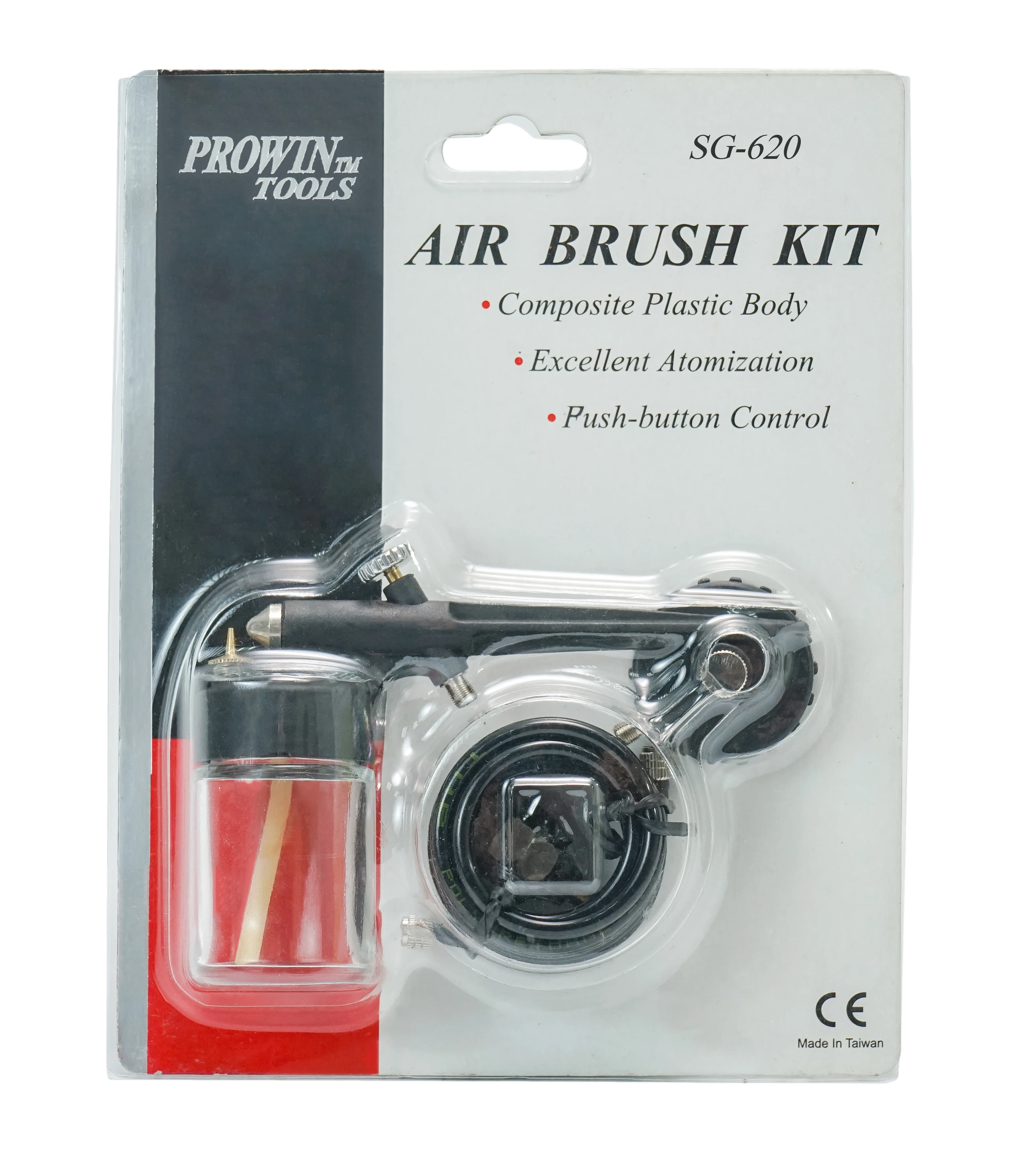 Quality Airbrush Machine Kit with 22cc glass jar for decorating birthday cakes