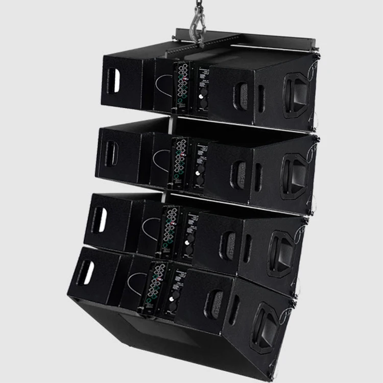 dual 10 inch home theater sound system speaker stage professional stage audio line array speakers for outdoor performance