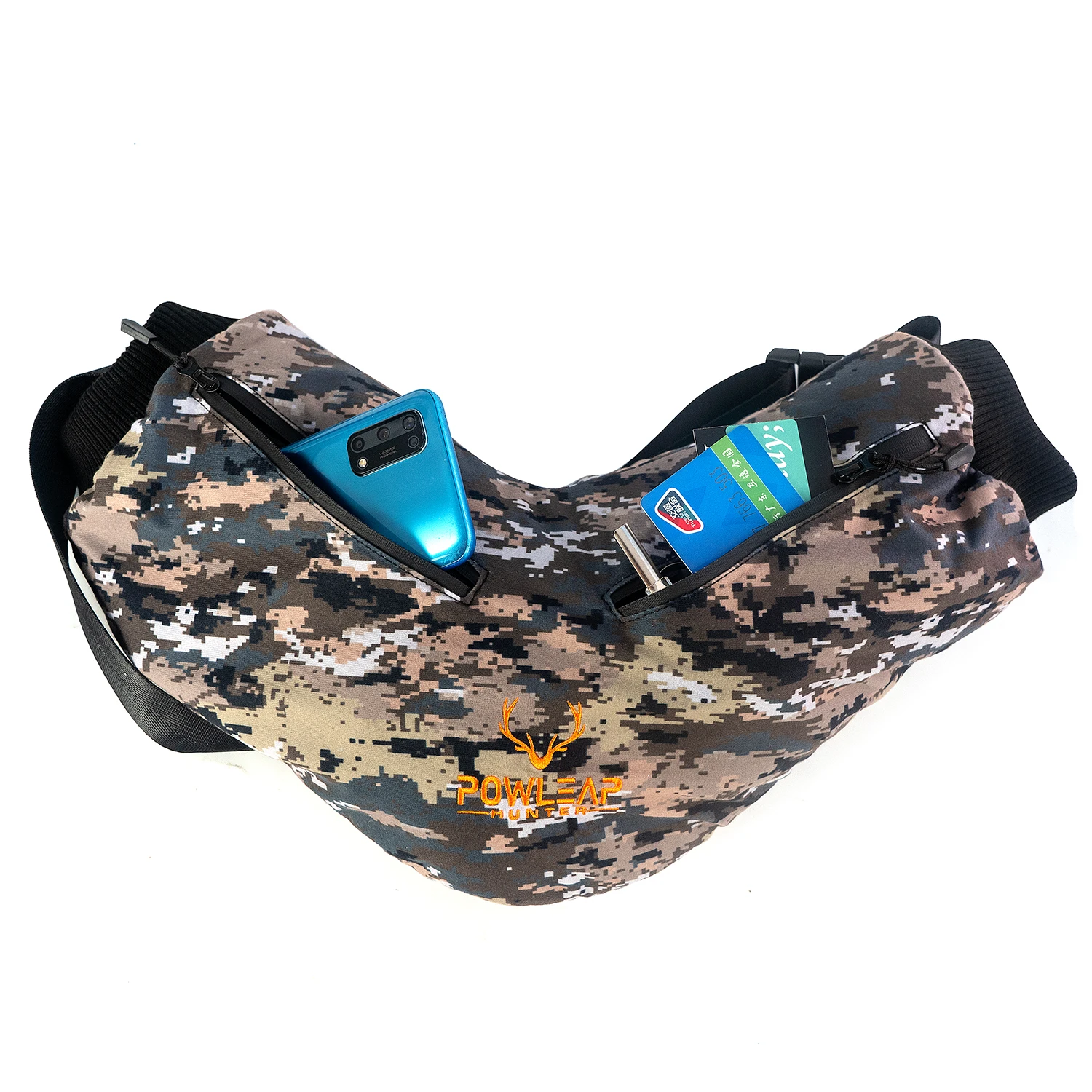 Wholesale extreme winter weather insulate keep warm hand muff cheap price camo comfort hunting fishing hand muff