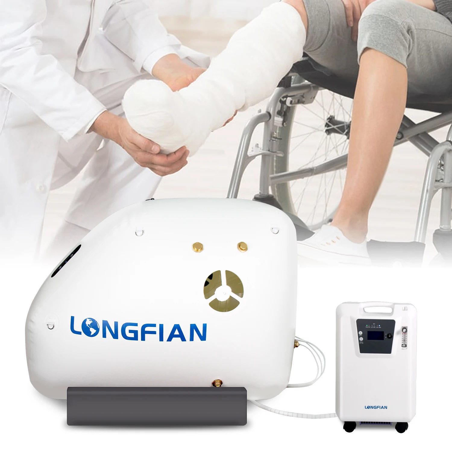 Новое поступление кислородный концентратор Longfian 5 л с 1 ata одна мягкая Гипербарическая Кислородная камера для улучшения сна