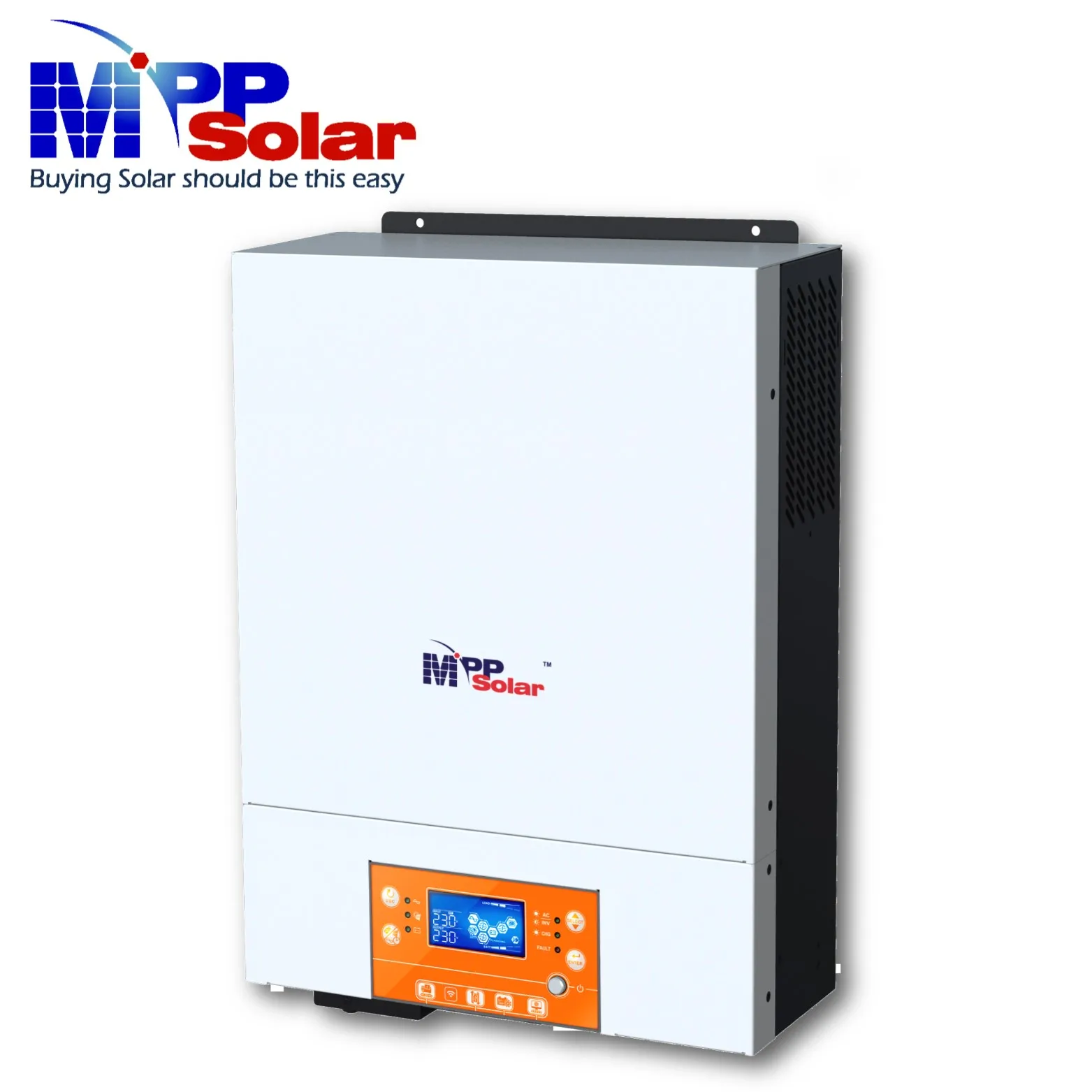 PIP4024MT 4000w 24v 230v mpp solar inverter High PV input 500v MPPT solar charge controller 120A WiFi Dual AC output