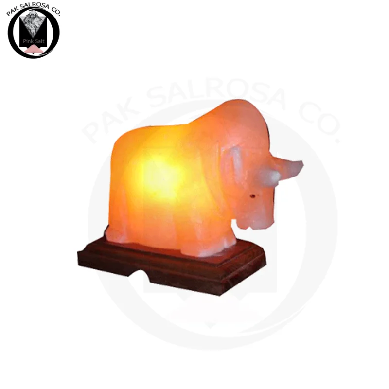 Pak Salrosa & Co 100% Pure Himalayan Pink Salt Handmade & Hand Carved Horse Shape Salt lamps From Pakistan