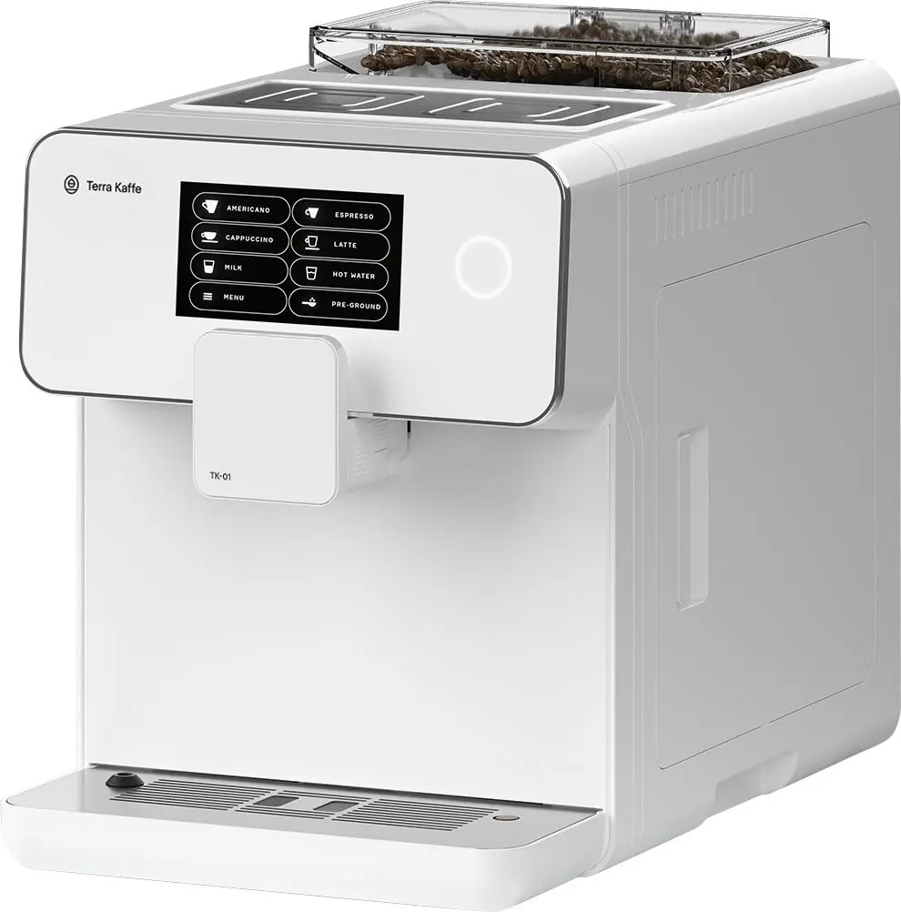 In Stock Wholesale Super Automatic Programmable Espresso Machine with 9 Bars of Pressure Milk Frother & Automatic Grinder