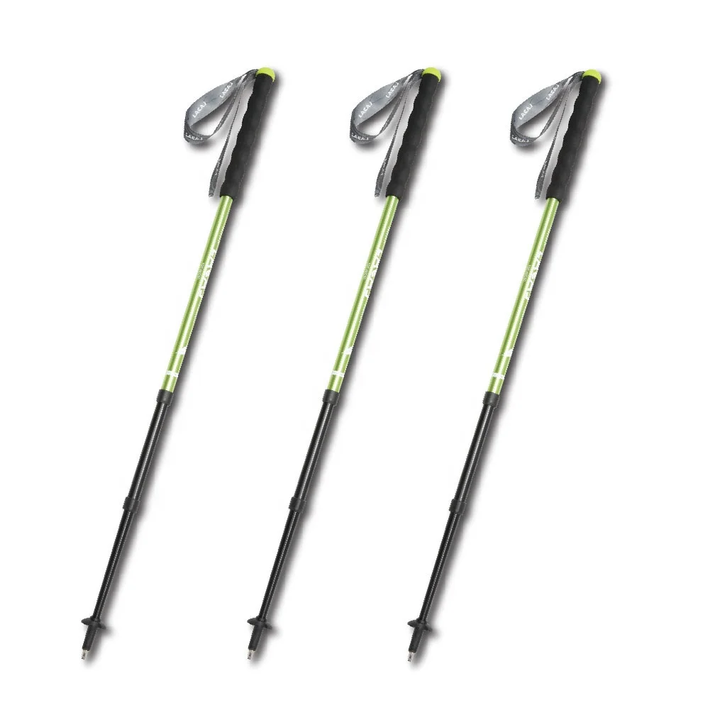 XATP Brand New High Quality Aircraft Alu 7000 Rotating Locking Portable Walking Sticks Canes For Hiking