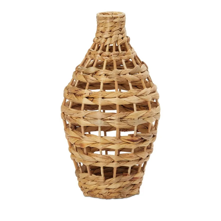 Home decorative large seagrass floor vase natural seaweed decor vase wholesale from Vietnam