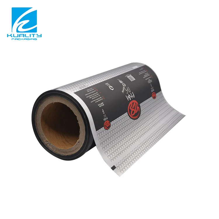 Aluminum Foil Food Packaging Honey Film Rolls Supplement Sachet Plastic Custom Printed Laminated Snack Packaging Roll Film