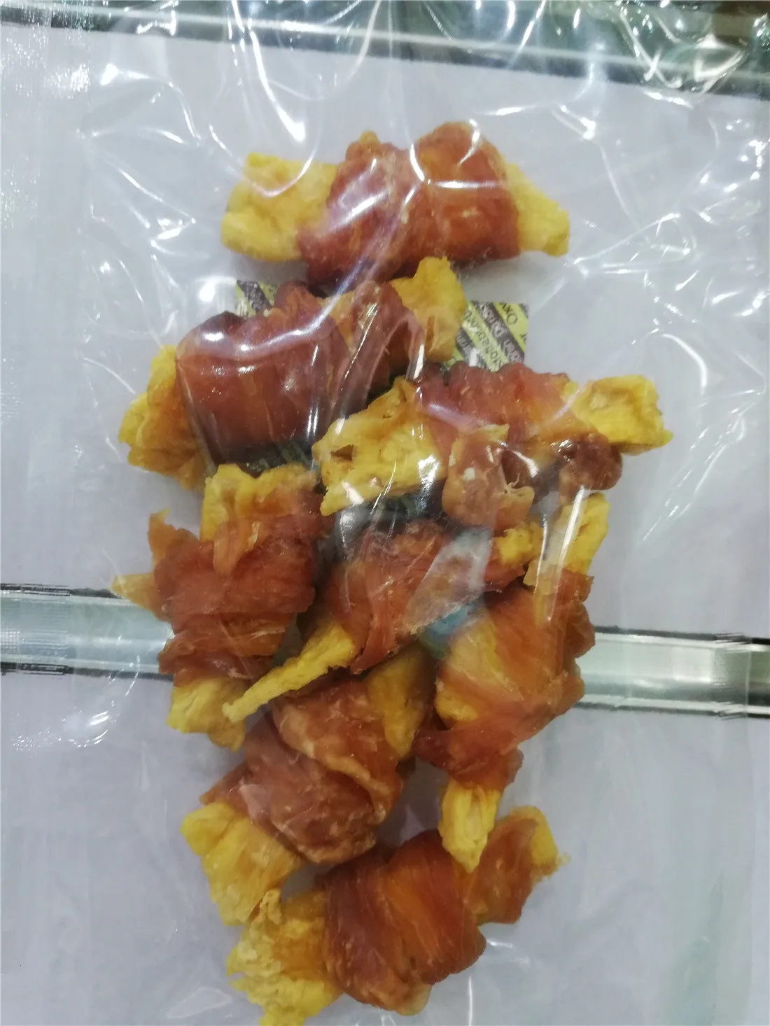 healthy fruits with chicken meat dog treats pet snacks private label