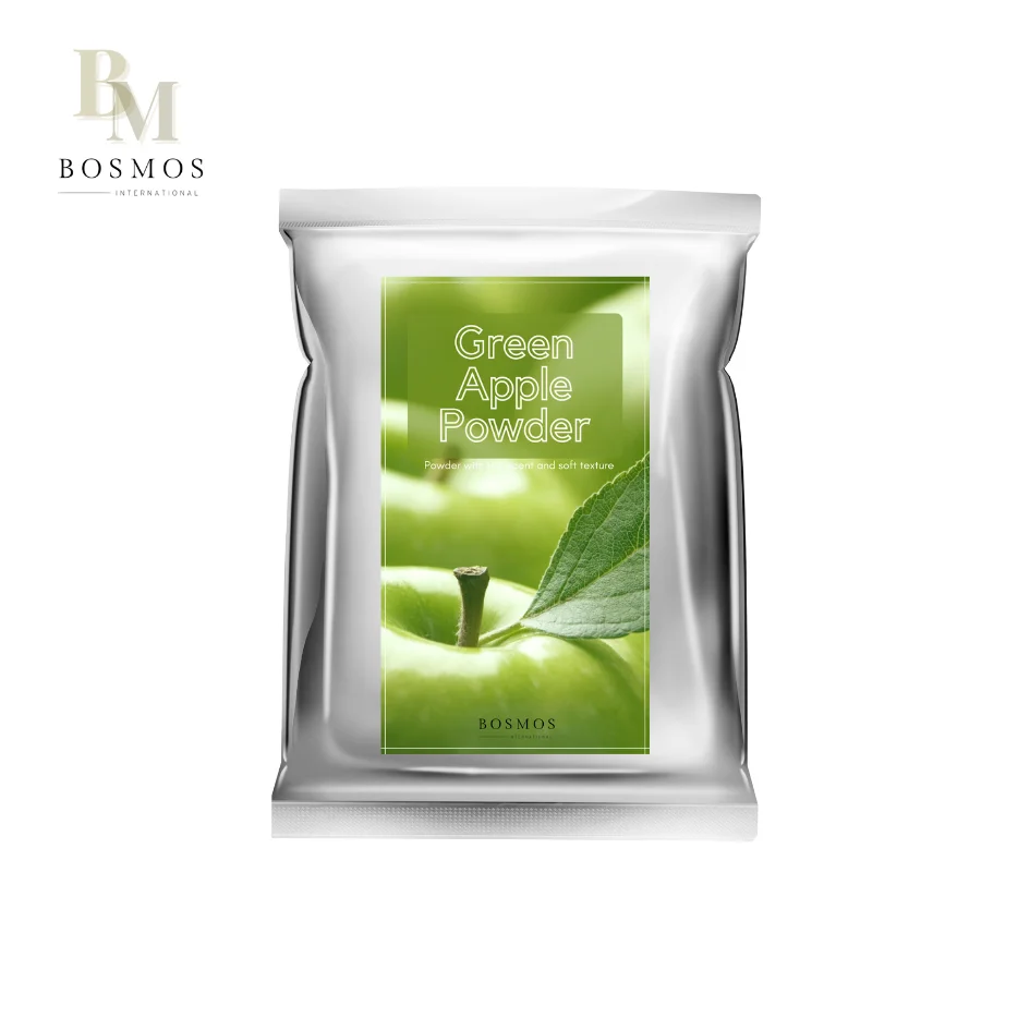 Bosmos_ Green Apple Powder 1kg/500g/30g- Best Taiwan Bubble Tea Supplier, Green Apple Powder