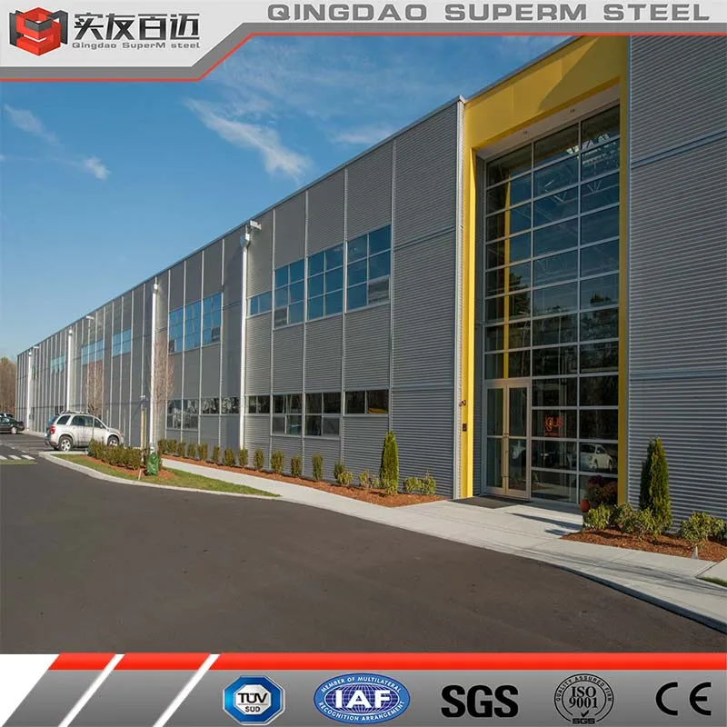 Hot Sale Prefabricated Steel Structure Workshop Building Pre-Built Metal Frame Industrial Storage Shed Kits