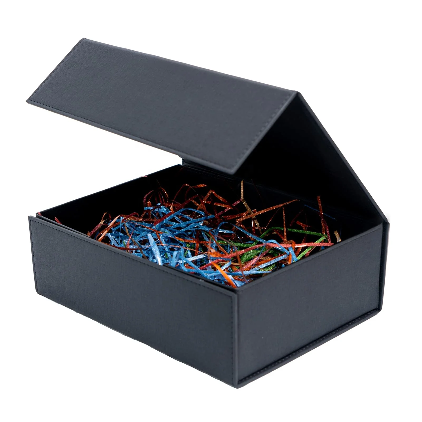 Wedding Sketch Group Ivory Gift Box with Changeable Ribbon and Magnetic Closure for Luxury Packaging Fold Sturdy Storage Box