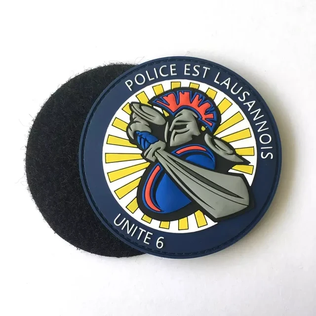 Wholesale 2024 Soft PVC Logo Product Patch Badge Rubber PVC Patches Factory Tactical Equipment Uniform Silicone Patches