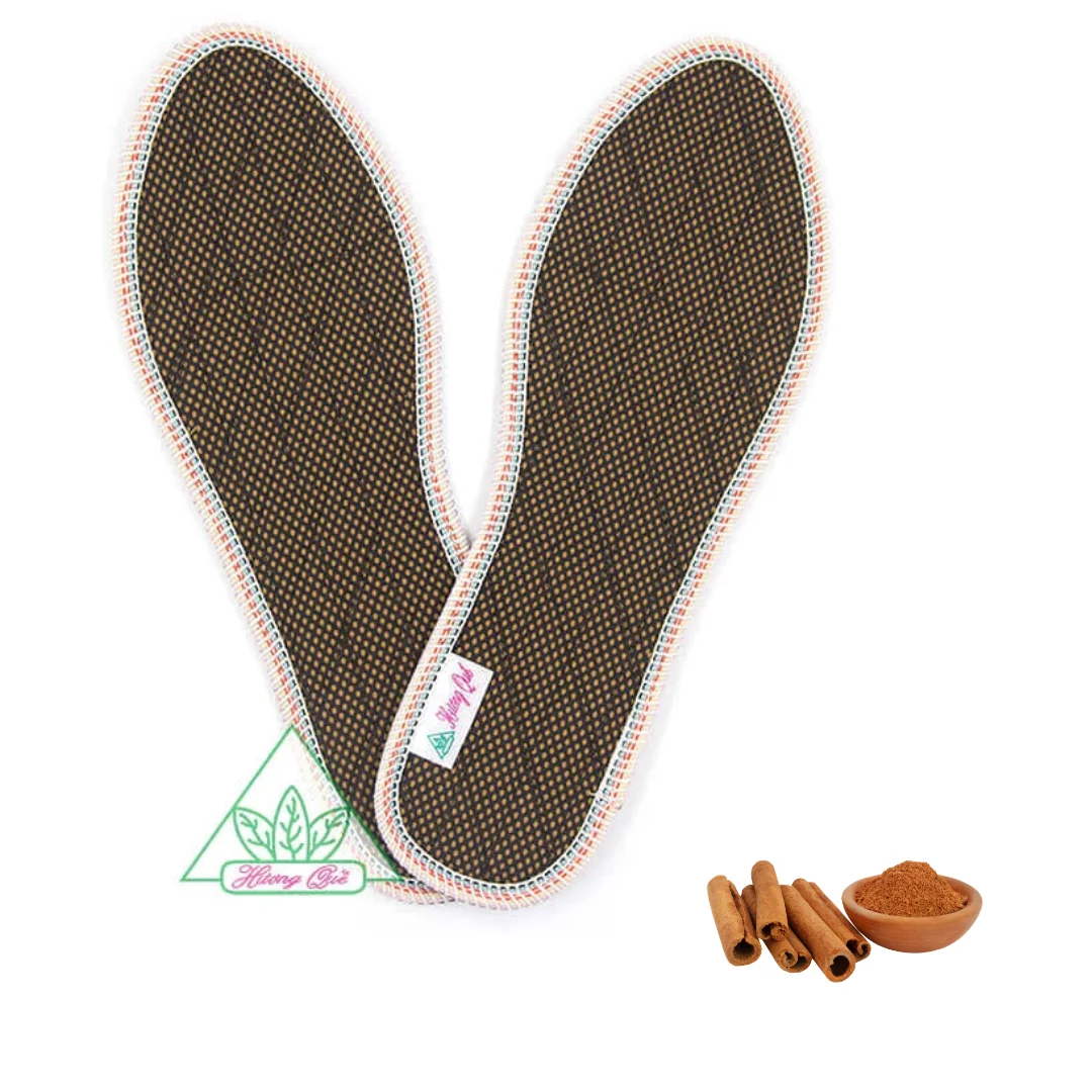 2024 Hot Large Quantity Supply of Cinnamon-Infused EVA Orthotic Insoles inside Massage and Anti-Foot Odor Function