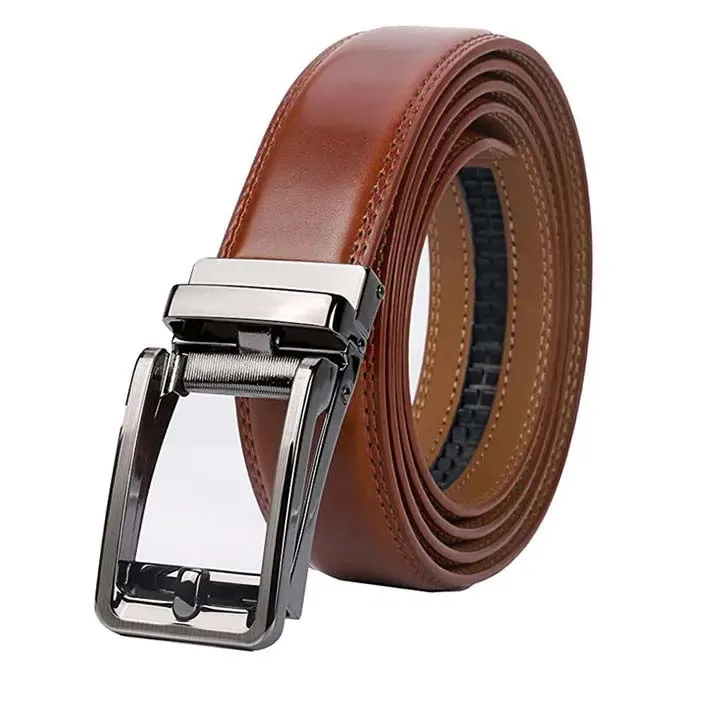 Unisex High Quality Premium Leather Belt Custom Printed New Style Fashion Top Rated with Steel Buckle Hot Selling for Adults