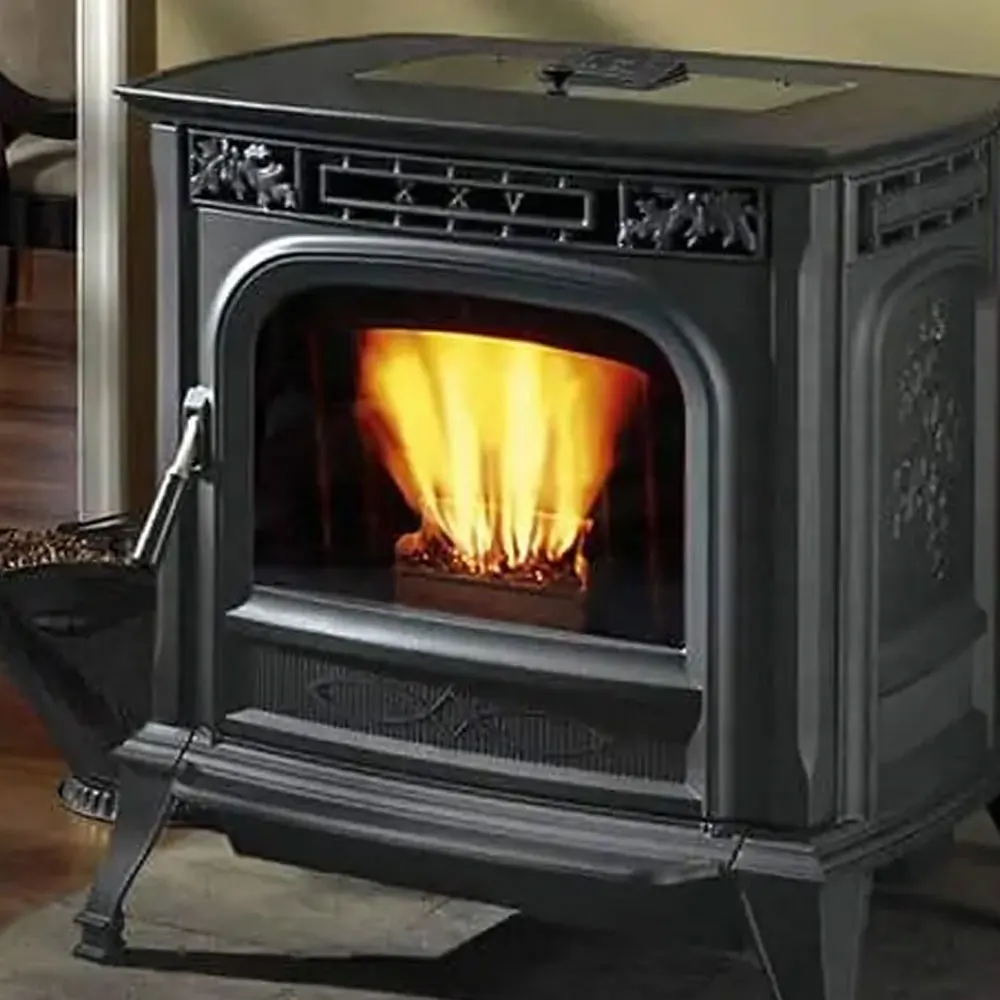 Home Heating Wood Pellet Stove Hot Selling OEM Biomass Stove with Hot Air and Wood Burning Features
