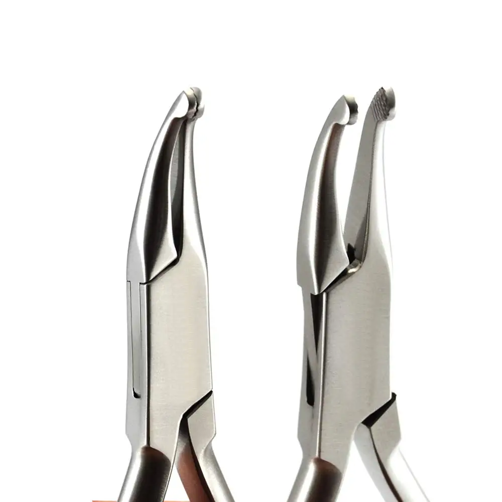 Стоматологические плоскогубцы изогнутые проволочные скобы ортодонтические закрепляющие задние