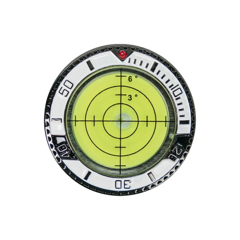 Golf chip marker with level function double-sided green slope magnetic Iron mark