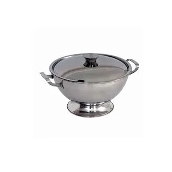 Classic Design Best Quality Metal Tureen set for Serving Soup Wholesale Supplier Manually Manufactured in India