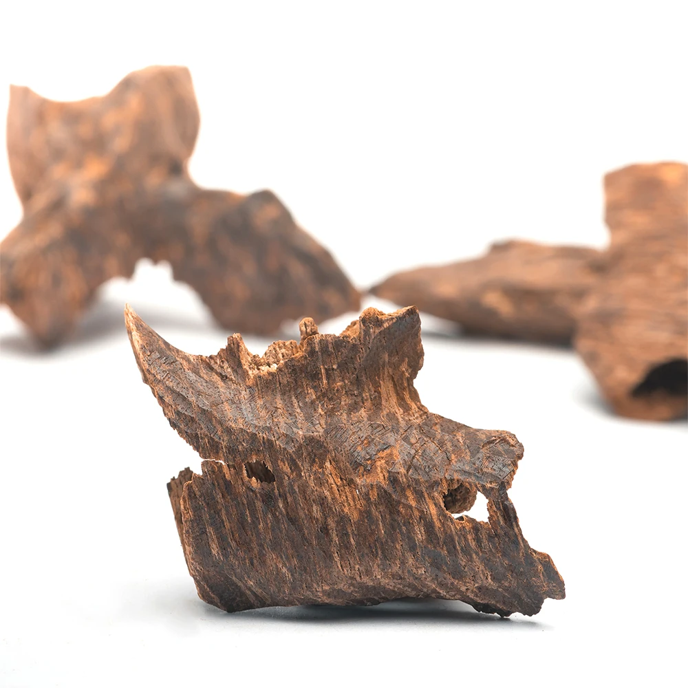 Natural Premium Organic Agarwood Chips Super Grade Aloeswood Eaglewood Gharuwood Chunks  Oudh Incense Fragrance Sweet Full Oil