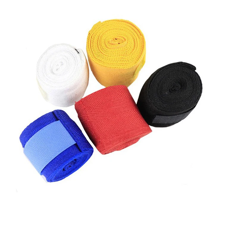 2023 Best Top Quality OEM MMA Martial Arts Elasticated Boxing Bandages Hand Wraps for Boxing