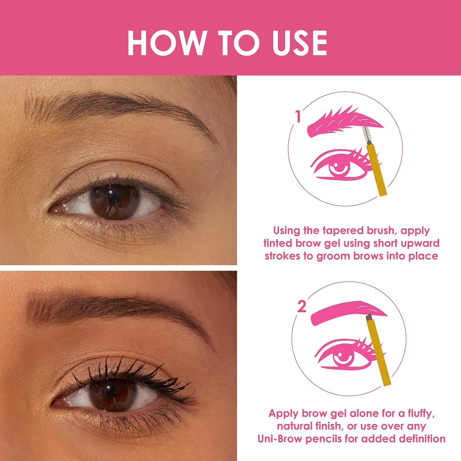 NEW Volumizing Eye Brow Tint Gel Eyebrow Wholesale High Pigment Makeup with Microfiber Brush