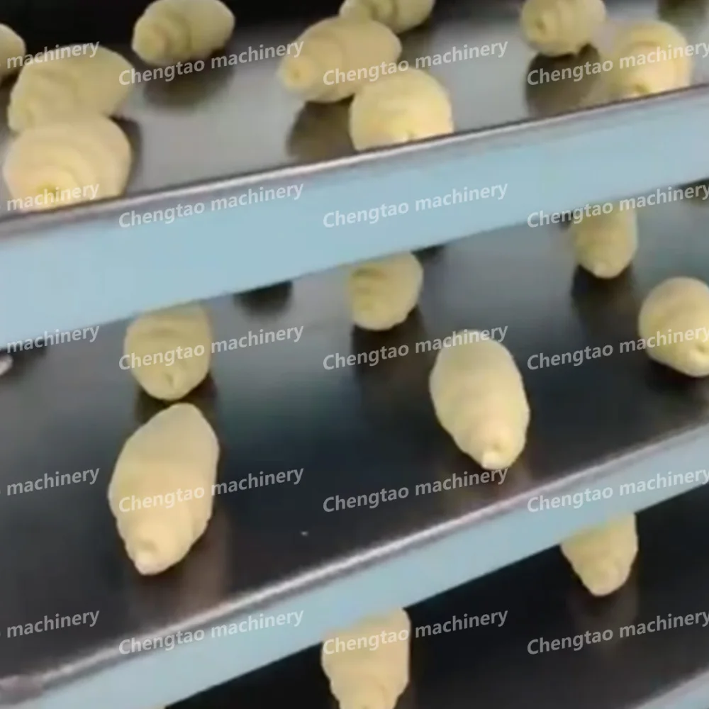 Electric Automatic Pastery Bread Making Machine for Croissant and Pita Bread for Bakery Restaurant Use New Condition Inclu