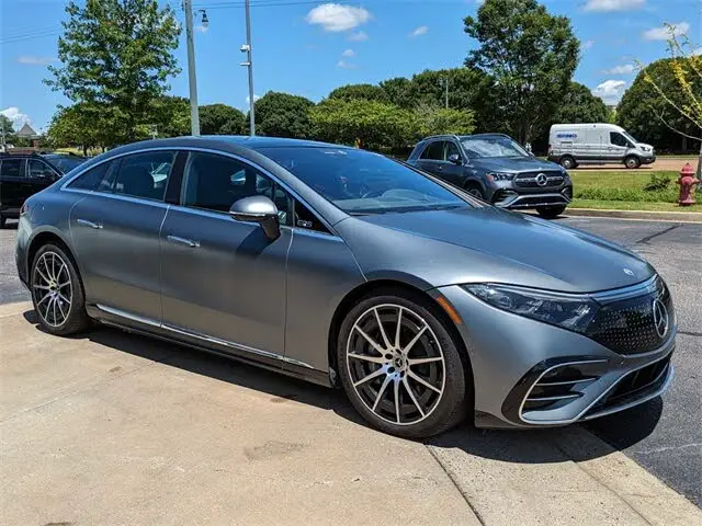 Удивительный Подержанный 2022 Mer-c e-d-e-s-B-e-n-z EQS 580 4MATIC с небольшим пробегом и доступной ценой в застрявшем готовом к отправке