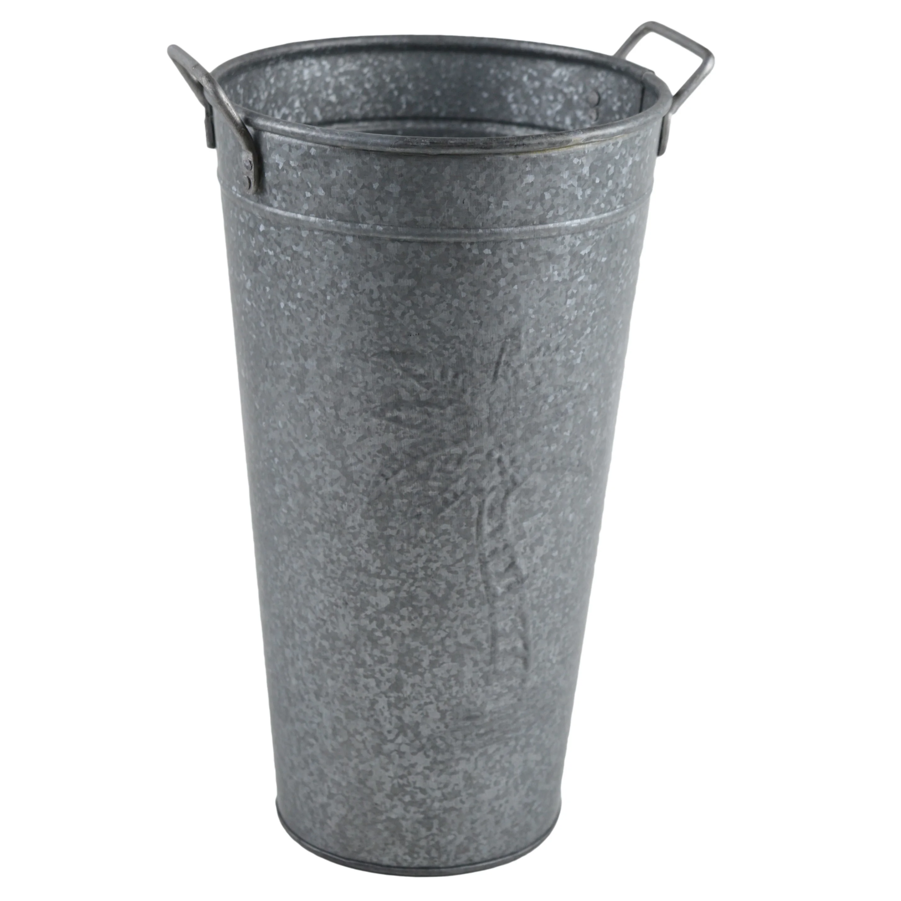 Wholesale Galvanized Bucket Metal Planting With handle Outdoor Flower Pots & Planters For Home Office Indoor And Outdoor Decor