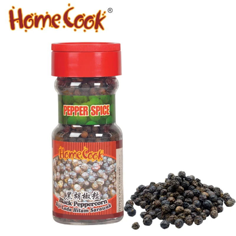 International Grades New Crop Black Pepper Corn 70g Negotiable Black Pepper Grinder Spice Rub Meats Marinade AromaBlack Cardamom