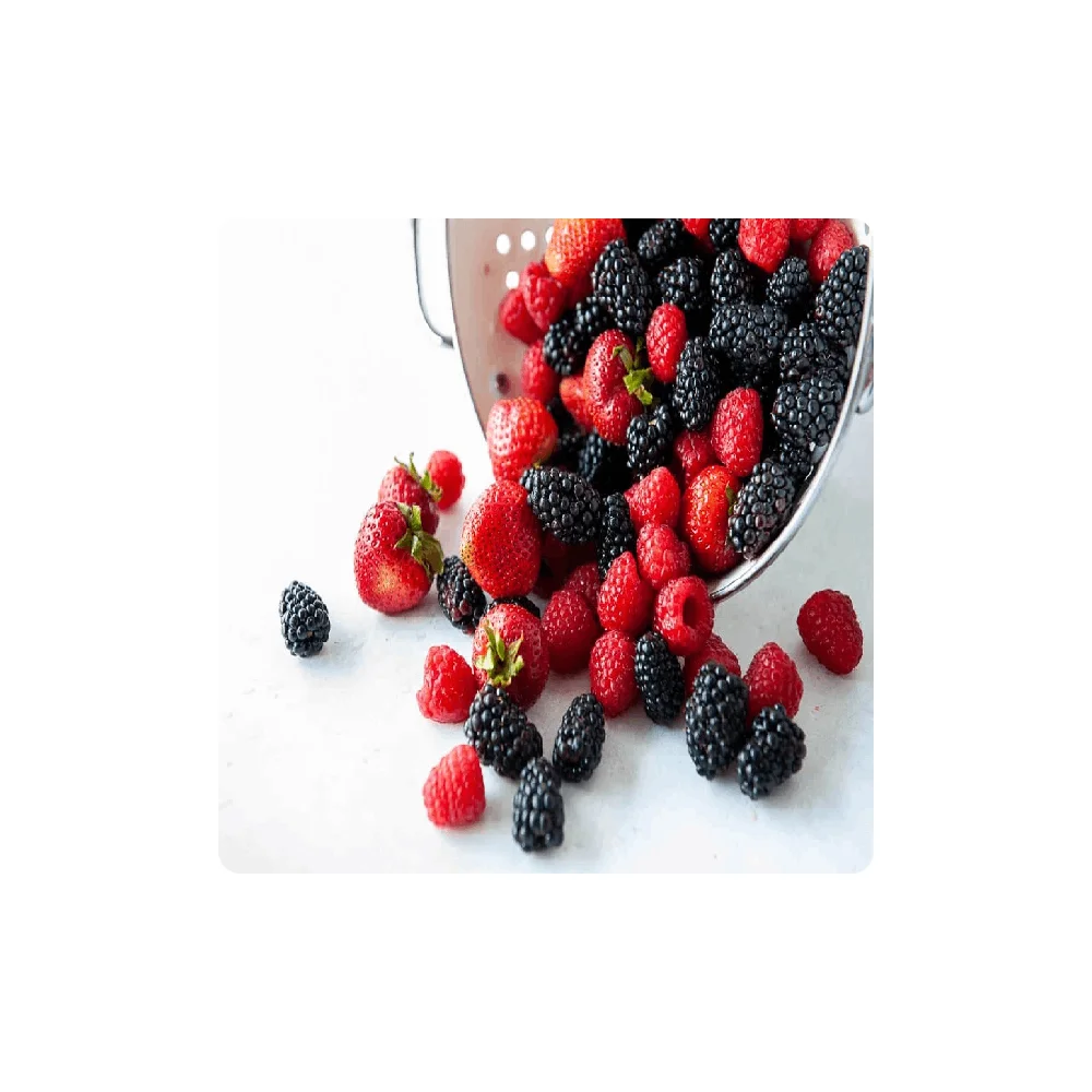 100% Natural Products Food Grade Fresh Berries Frozen Berries Organic IQF Box Bag Packaging Frozen Fruit