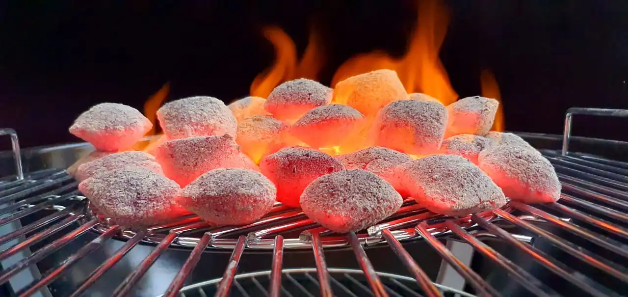 Easy Light Coconut Coal BBQ Charcoal Pillow Charcoal Briquettes For Netherlands