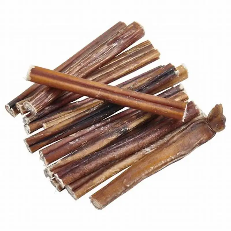 Dried Natural Beef Pizzle / Bully sticks 6 inch, 12 inch, 18 inch