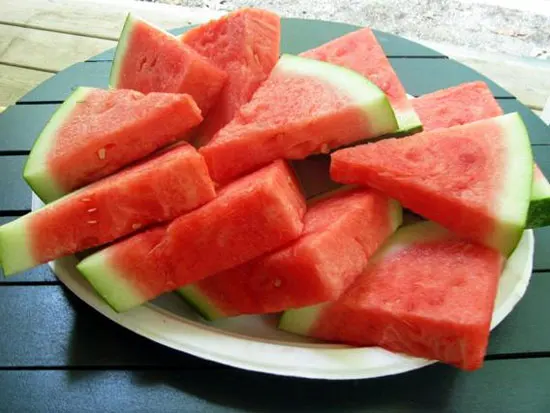 Export Quality Bulk Packaging COMMON Cultivation Type Refreshingly Sweet Fruity Taste Frozen IQF Watermelon Ms Sophie