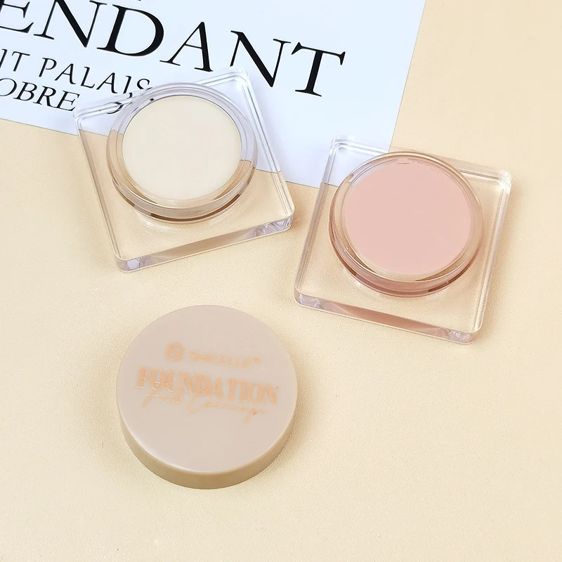 SHICELLE Custom Design Gel Foundation Travel Size Makeup Brightening Base Vegan Cosmetics Coverage Pigment Spot Founsation