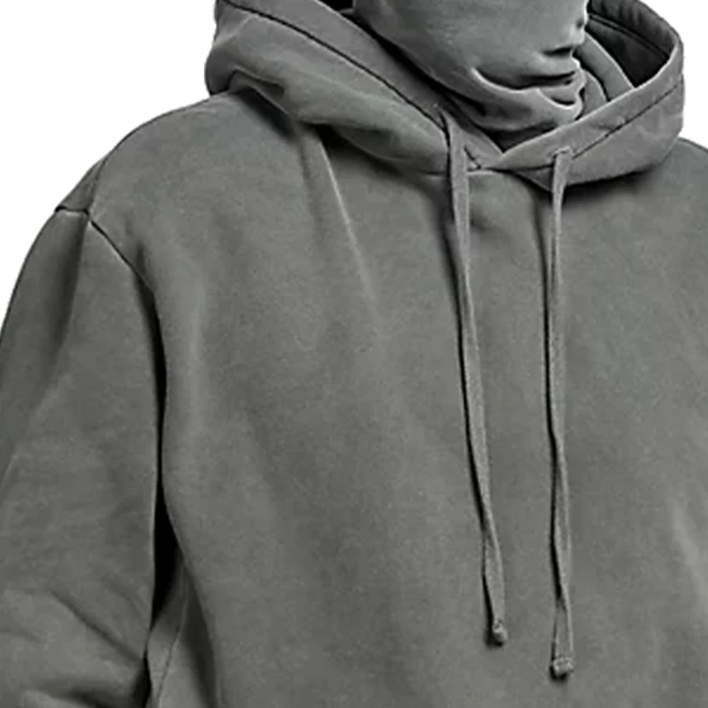 Custom Wholesale Fashion Acid Washed Winter Hoodies Manufacturer 2022 Unisex Plus Size Fleece Hoodie