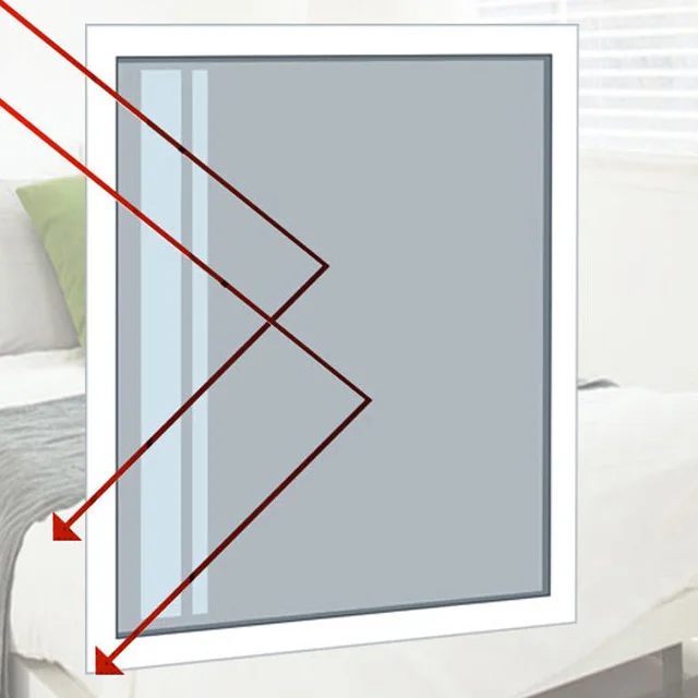 IR Film Window Mirrored Transparent Attatable Film