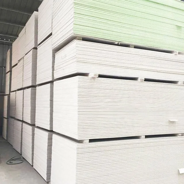 wholesale High Quality 9.5mm 12mm drywall board gypsum ceiling board plasterboard