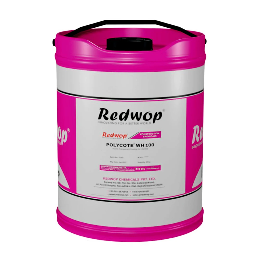 Best Quality  Excellent waterproofing Acrylic transparent coating  POLYCOTE WH 100 for exteriors Polyurethane Scribing Paint