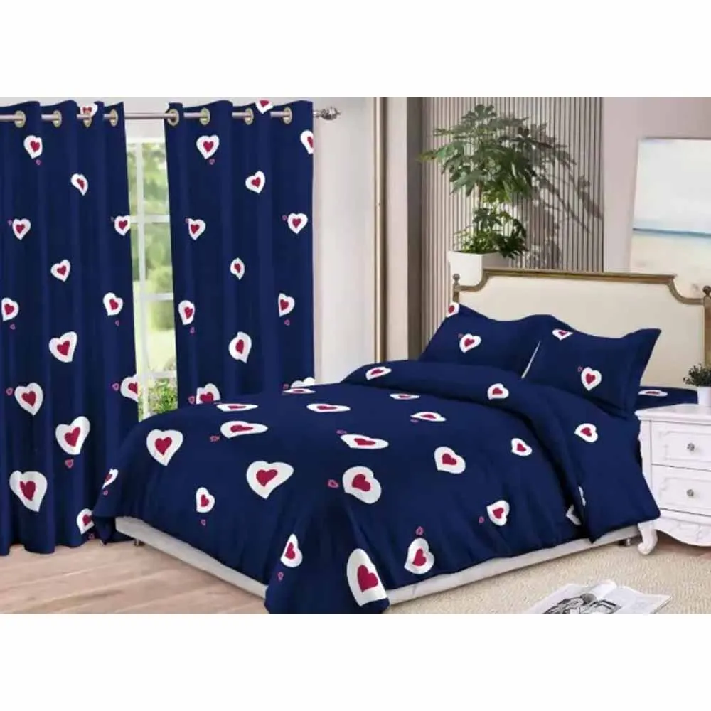 New Arrival 2023 Design Soft Cotton King Size Bed Linen Sheets For Daily Use Available In Reasonable Market Price