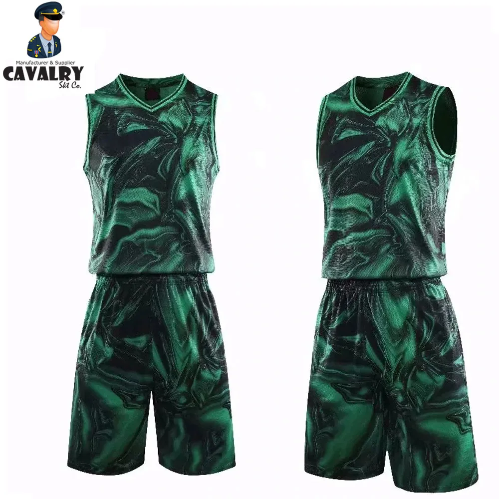 Latest Design Sport Wear Custom Basketball Uniform High Quality Custom Sublimation Basketball Uniform By CAVALRY SKT COMPANY
