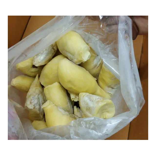Frozen Durian, Durian Meat, From Thailand 2022 Fruit Natural 100% Premium Thailand Quality