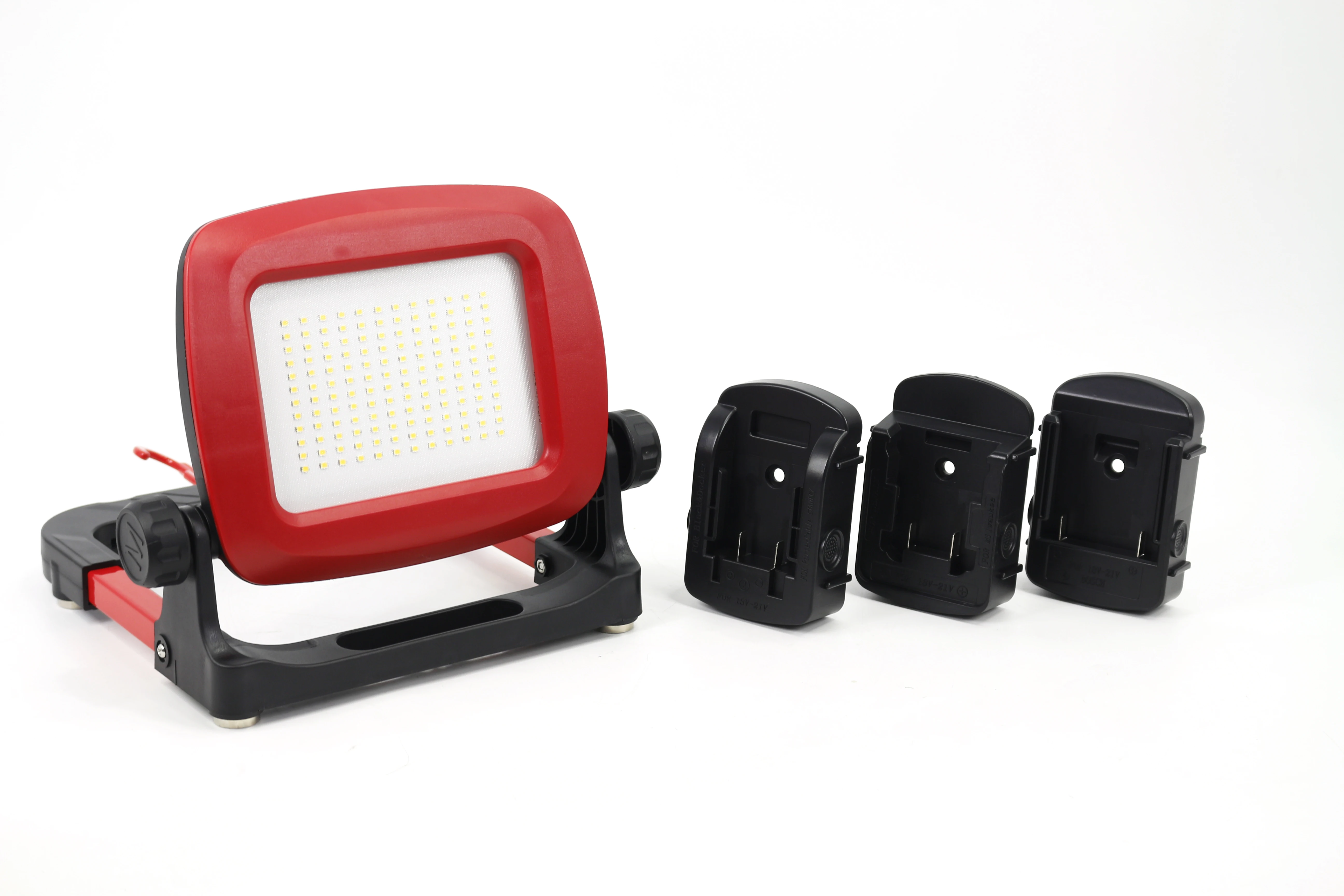 18v lithium battery work light outdoor lamp 20w for makita dewalt Bosch Milwaukee 18v 20V lithium battery USB charger adapter